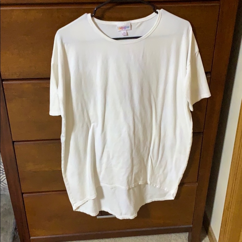 Lularoe Irma XS WHITE NWOT